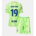 Maillot de foot Barcelona Lamine Yamal #19 Troisième vêtements enfant 2024-25 Manches Courtes (+ pantalon court)